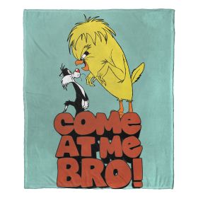Looney Tunes; Come at Me Bro Aggretsuko Comics Silk Touch Throw Blanket; 50" x 60"