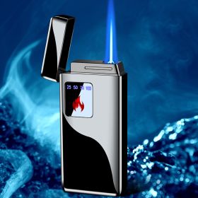 Touch-screen Charging Touch Sensitive Electronic Lighter (Option: Black ice)